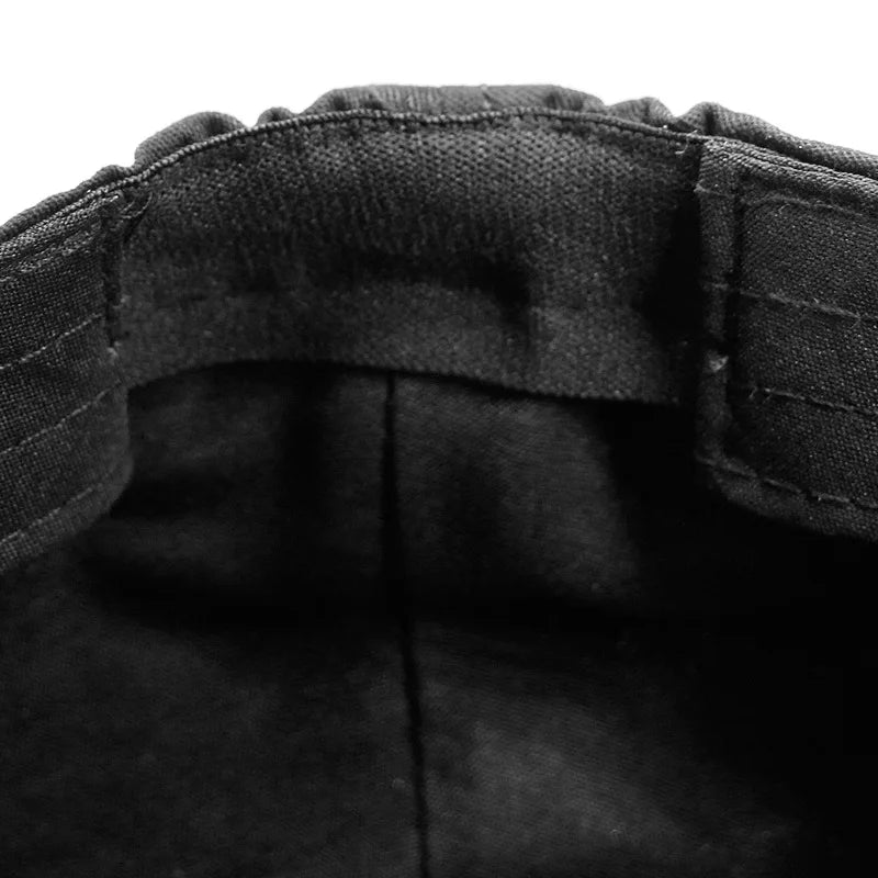 Skull Rivets Flat Top Cap