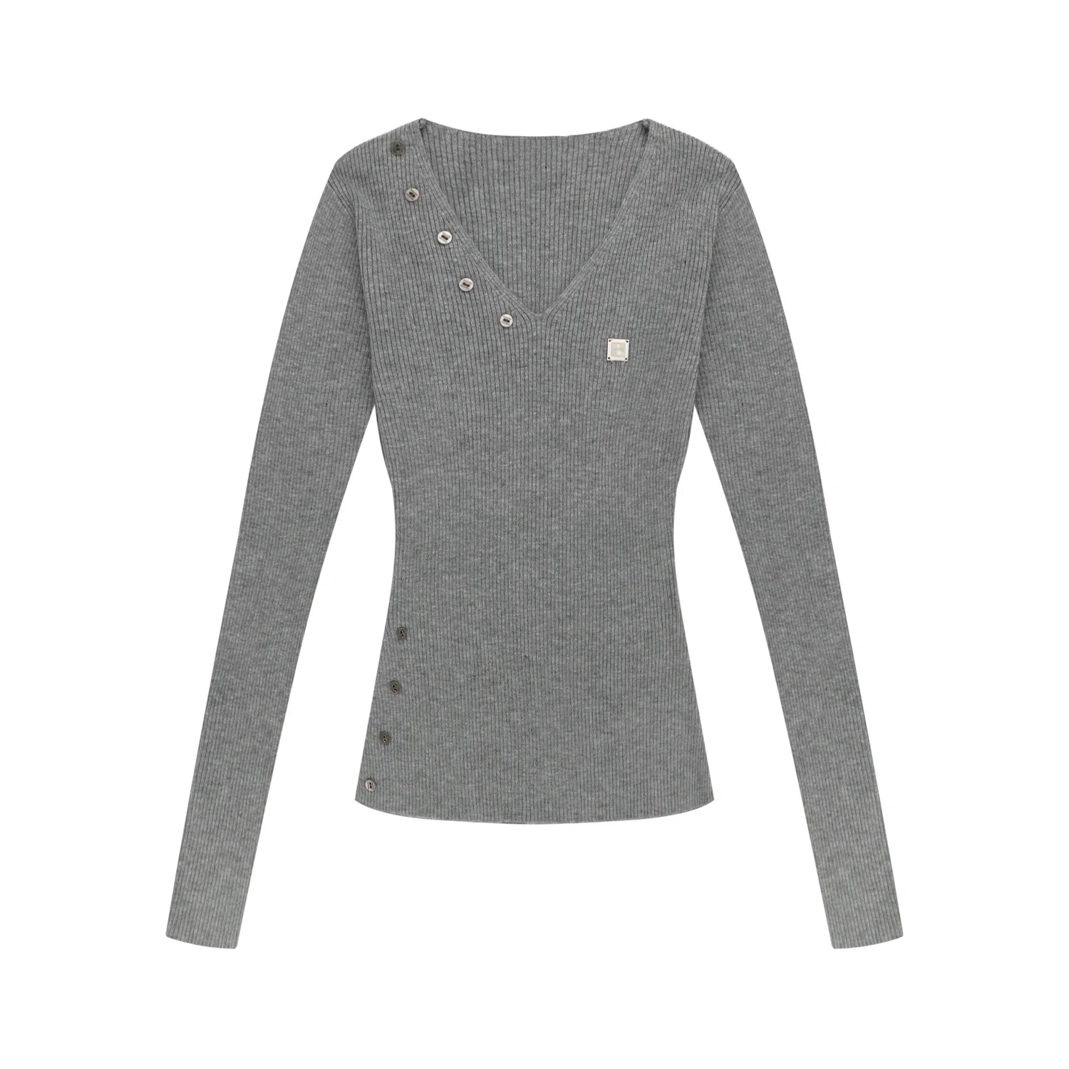 Glutinous Loose Long sleeve Knit Sweater - PWM