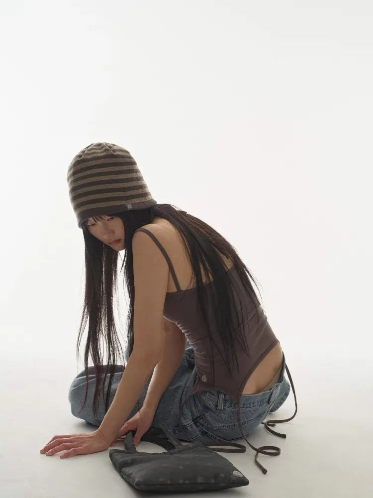 Summer Slim Fit Strap Elastic Bandage Top