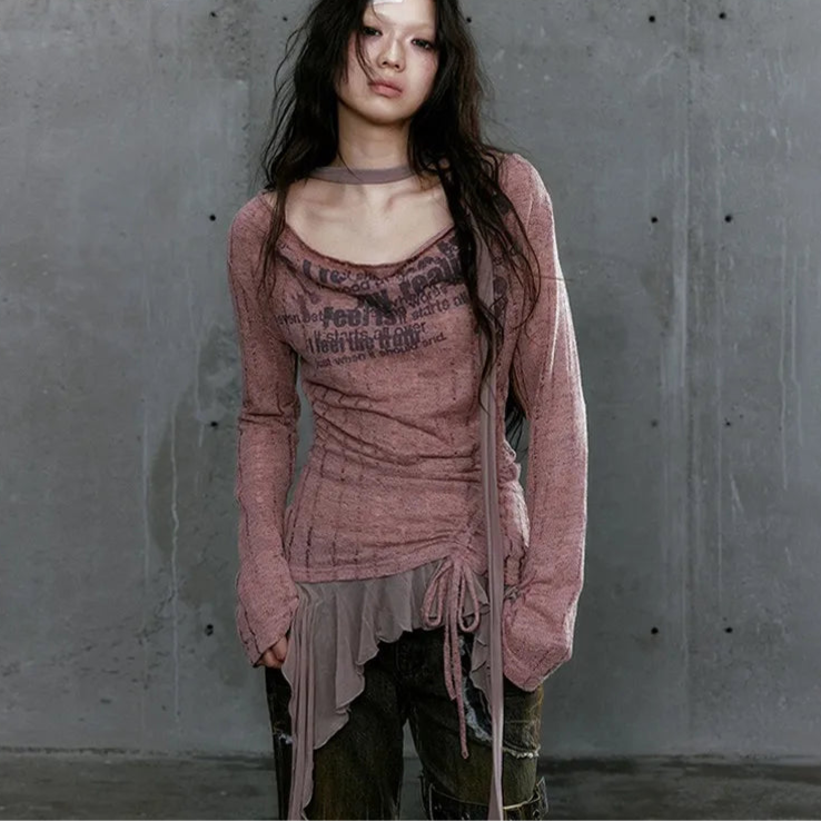 Irregular Patchwork Knitwear - PWM