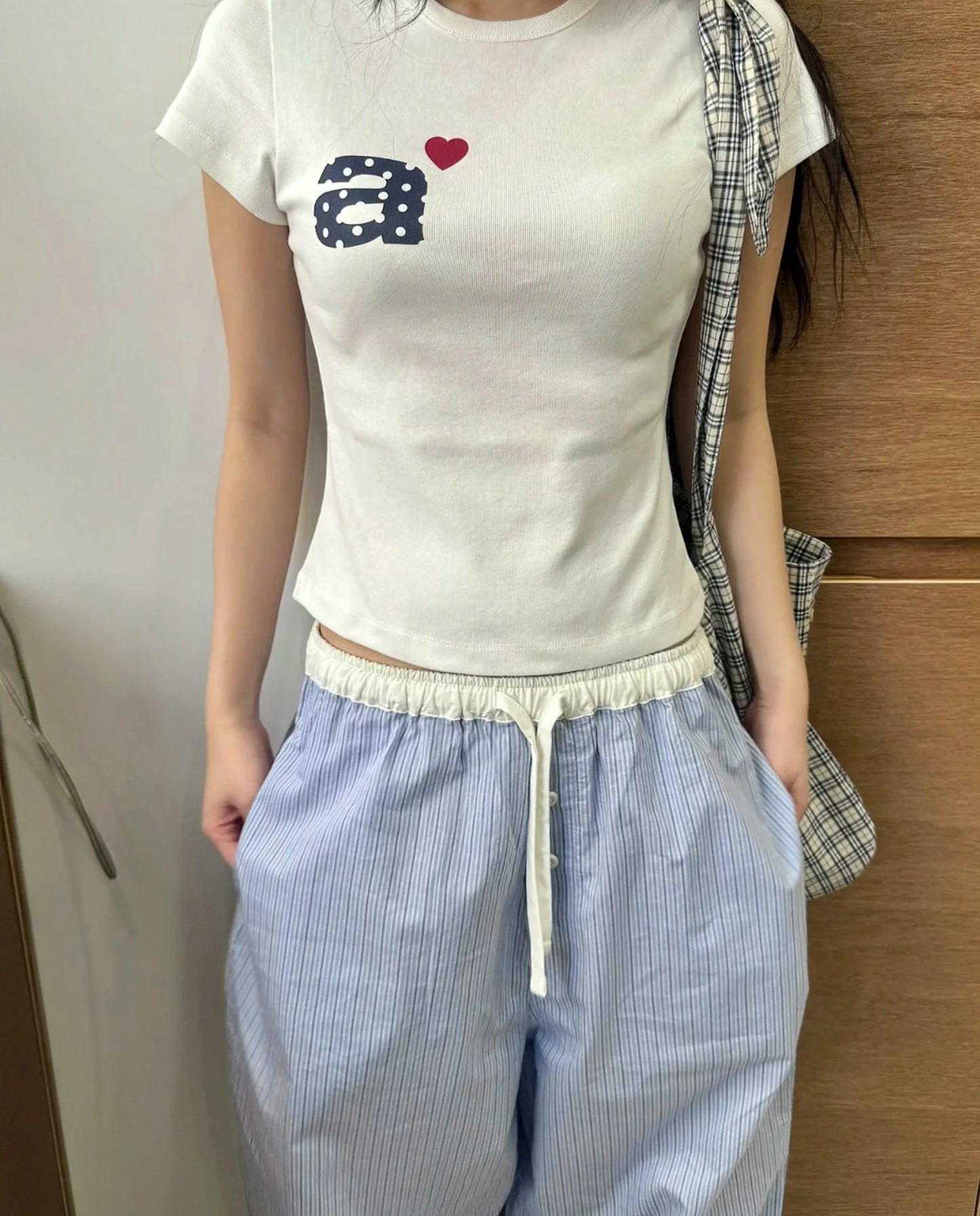 Round Neck Print t-shirt