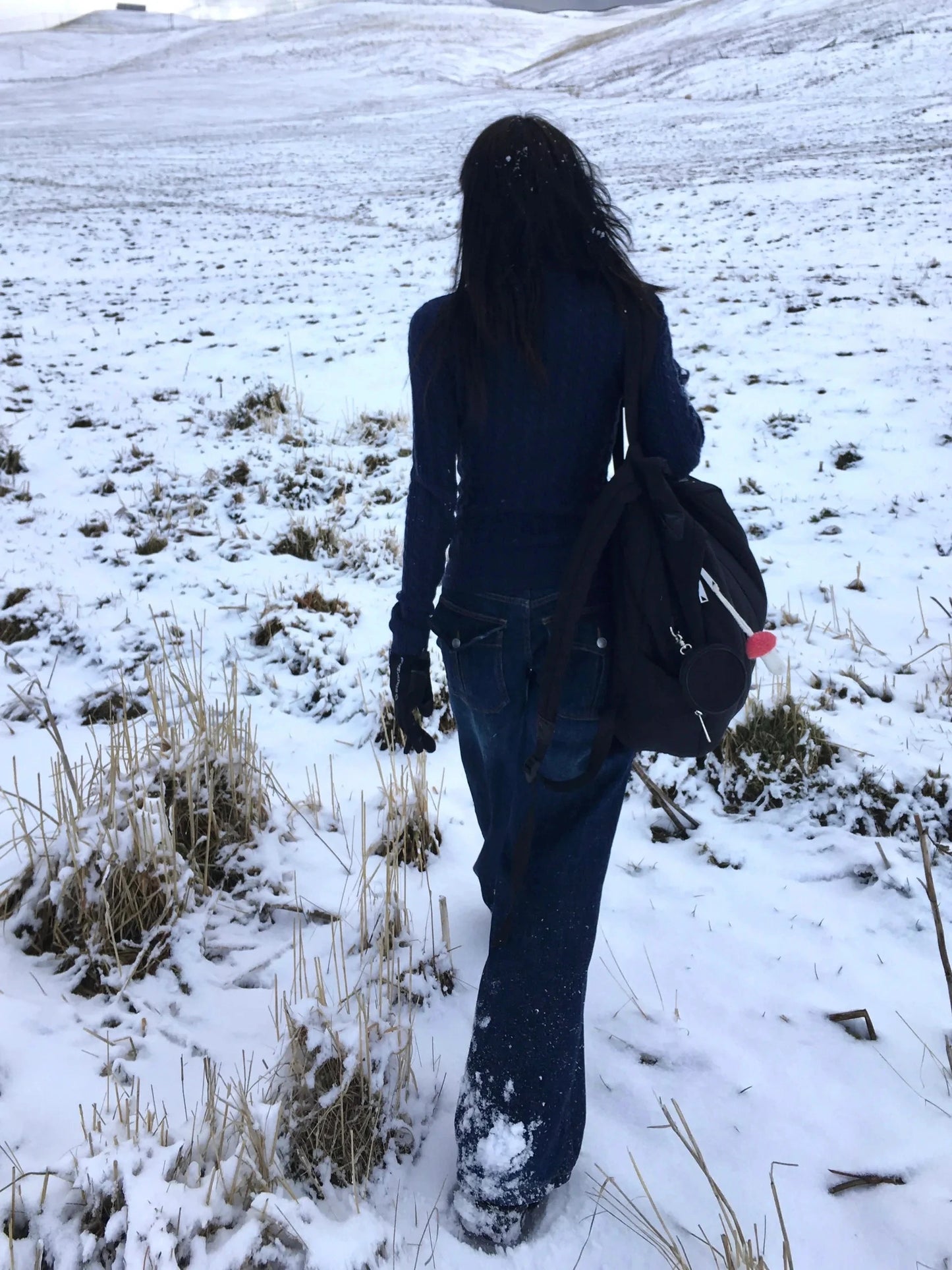 2000s Slim Pullover Knitted Tops