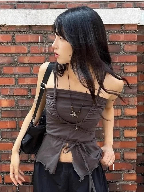 Belted Slimming Versatile Top