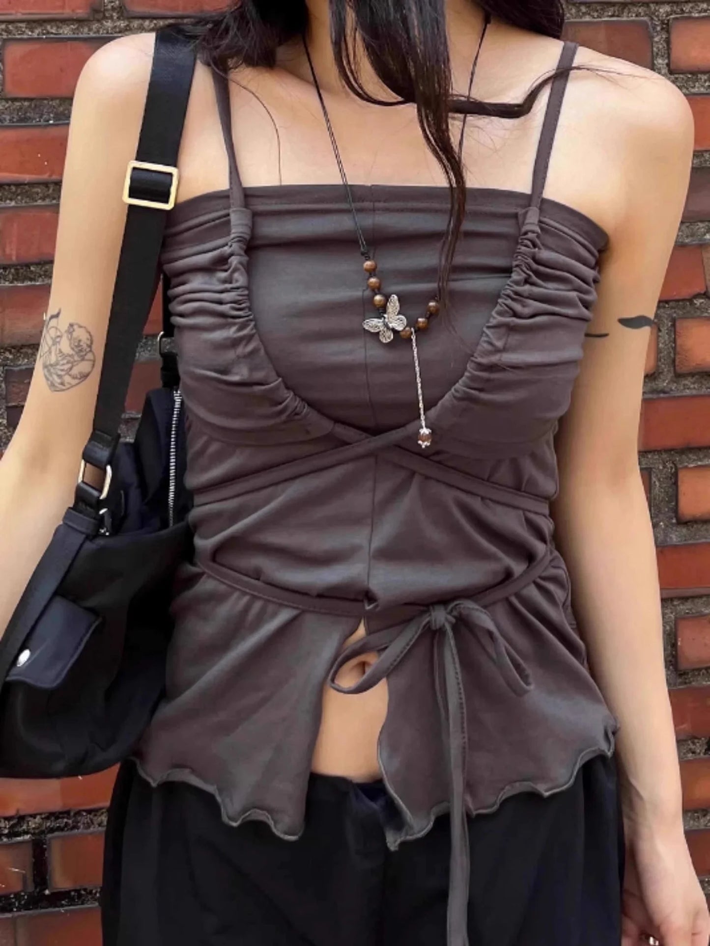 Belted Slimming Versatile Top