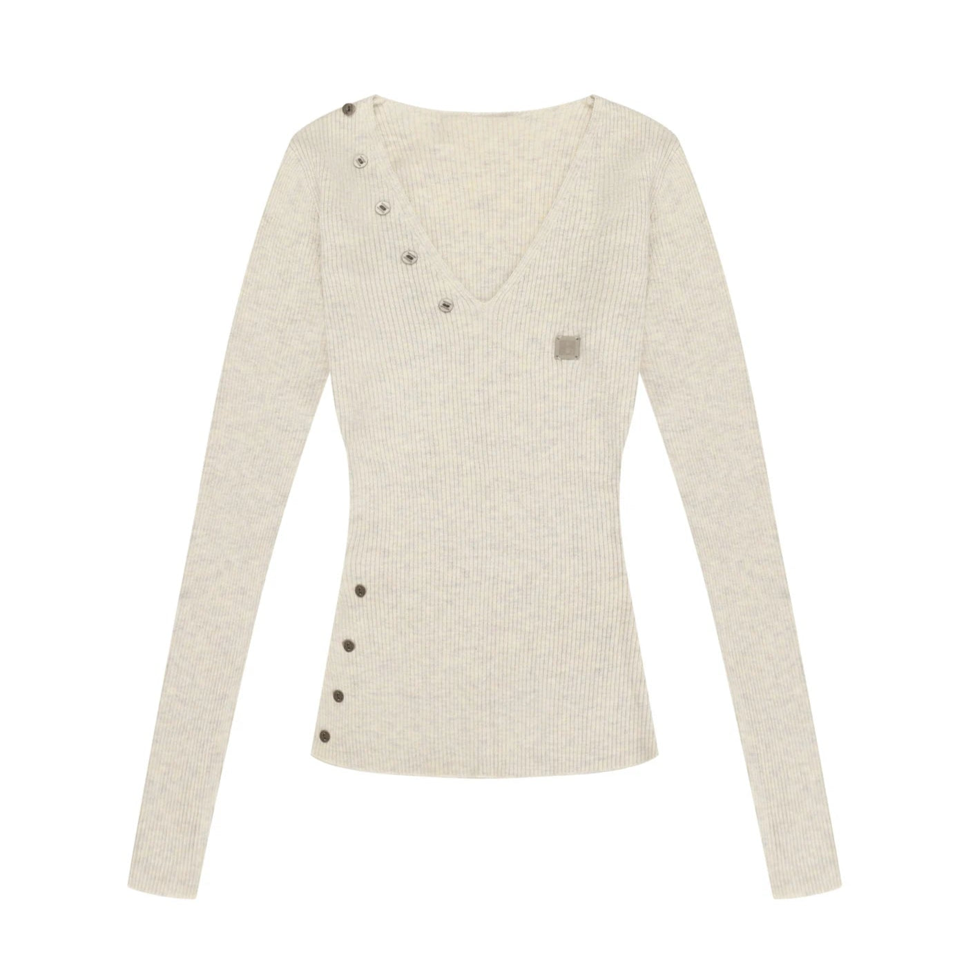 Glutinous Loose Long sleeve Knit Sweater - PWM