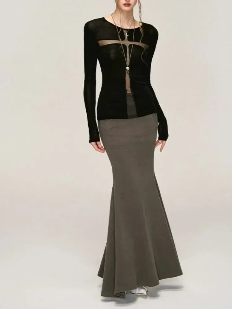 See Through Cross Tops - PWM