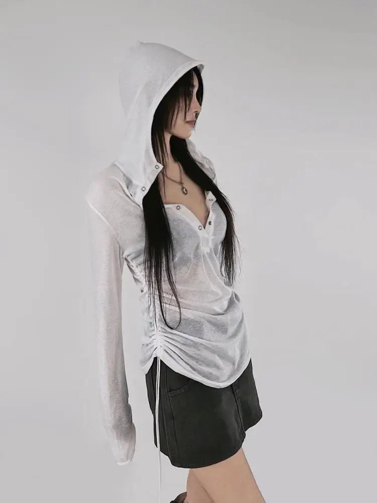 Seeslim Hooded T Shirt