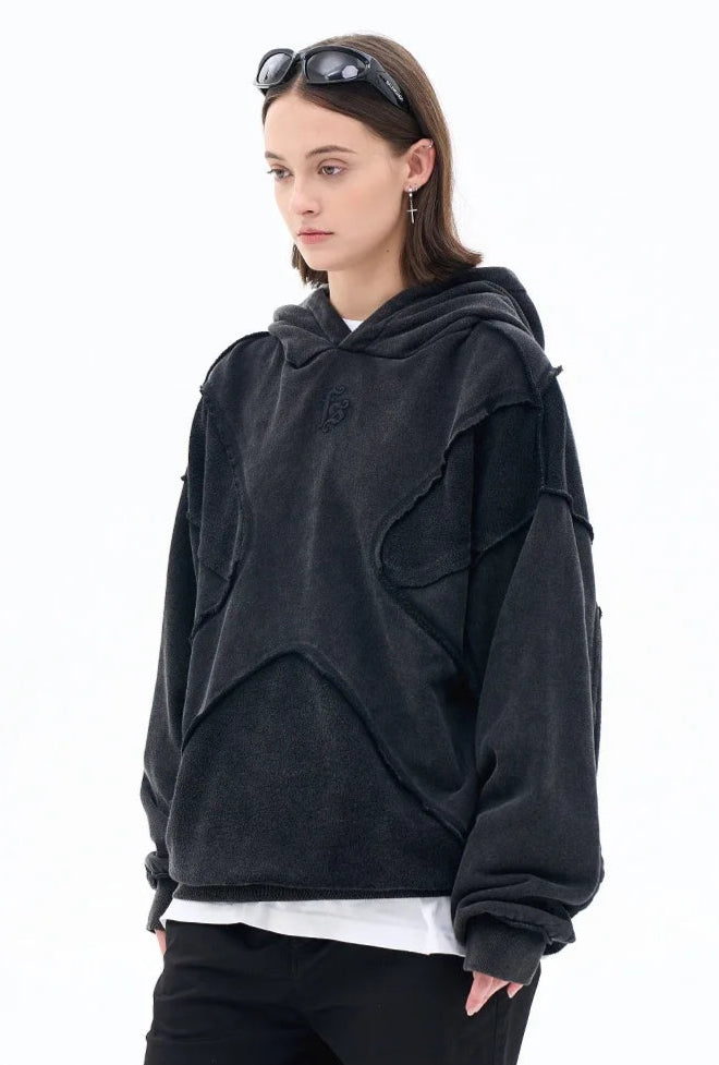 Reverse process solid hoodie - PWM