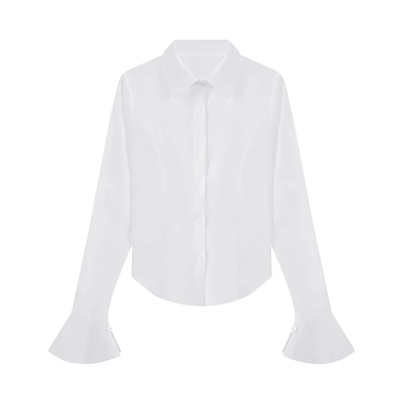 Bell Sleeve Bandage Shirts