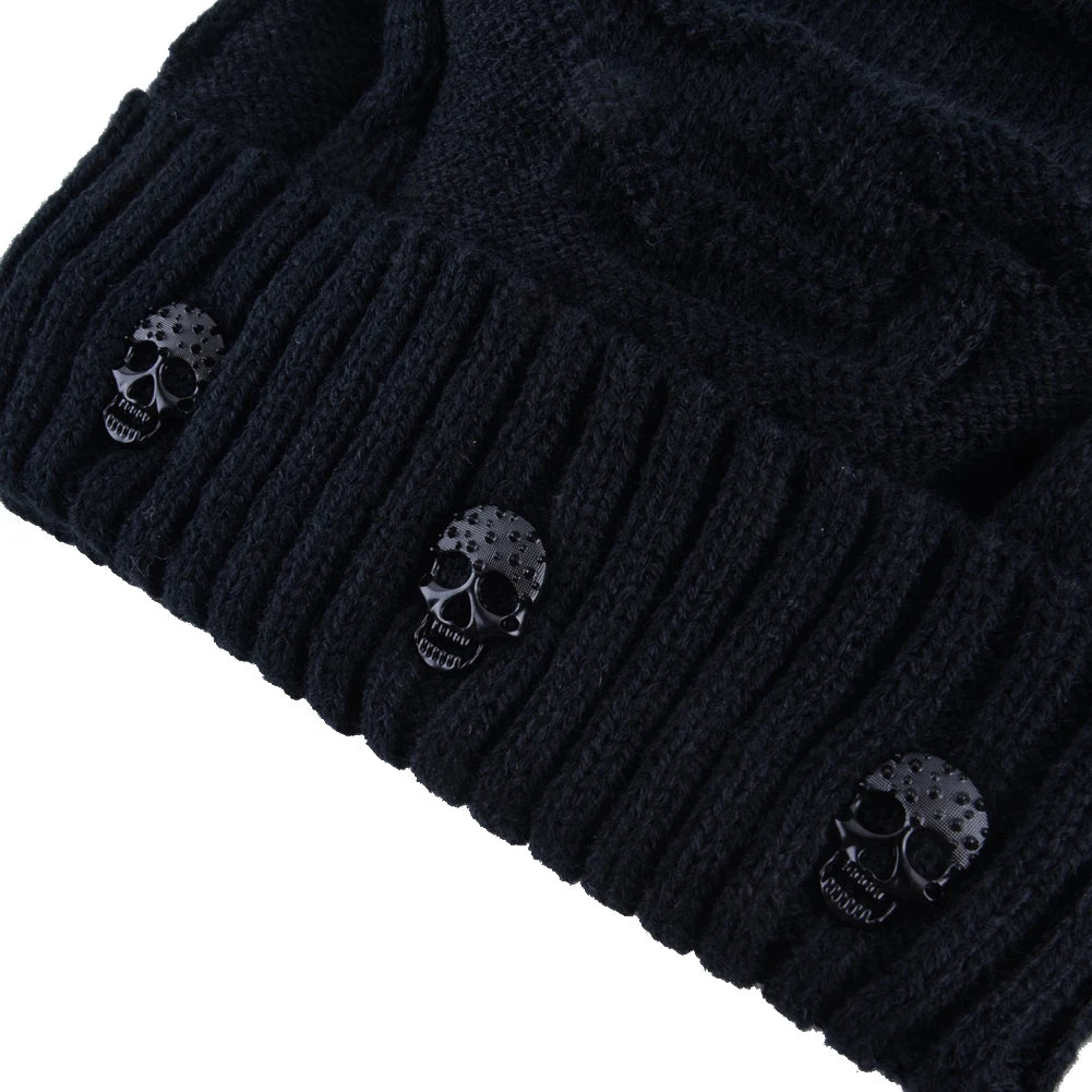 Skull Pattern Beanie - PWM