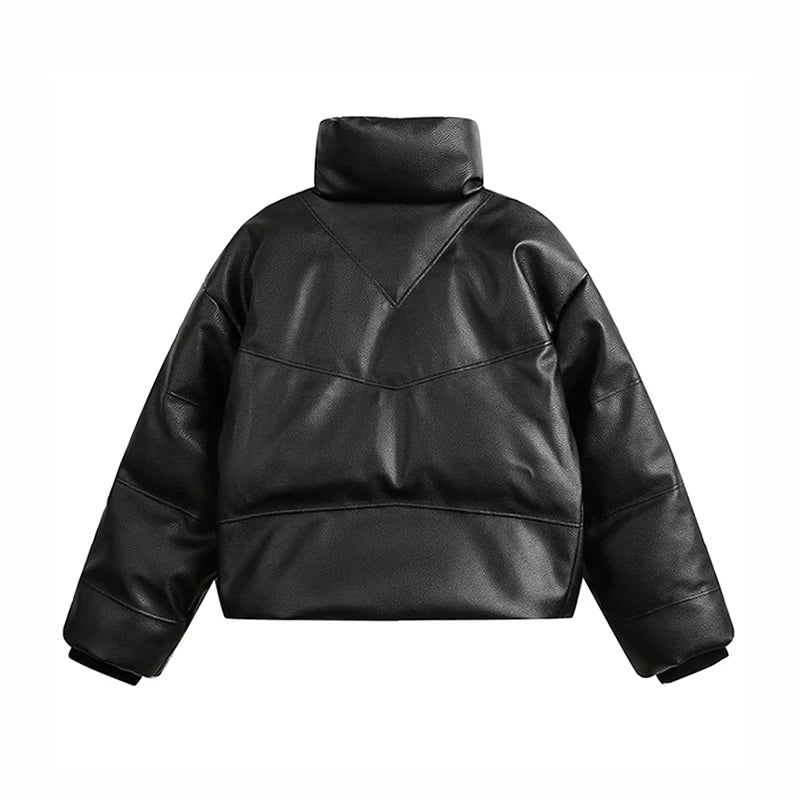 Leather Padded Jacket - PWM