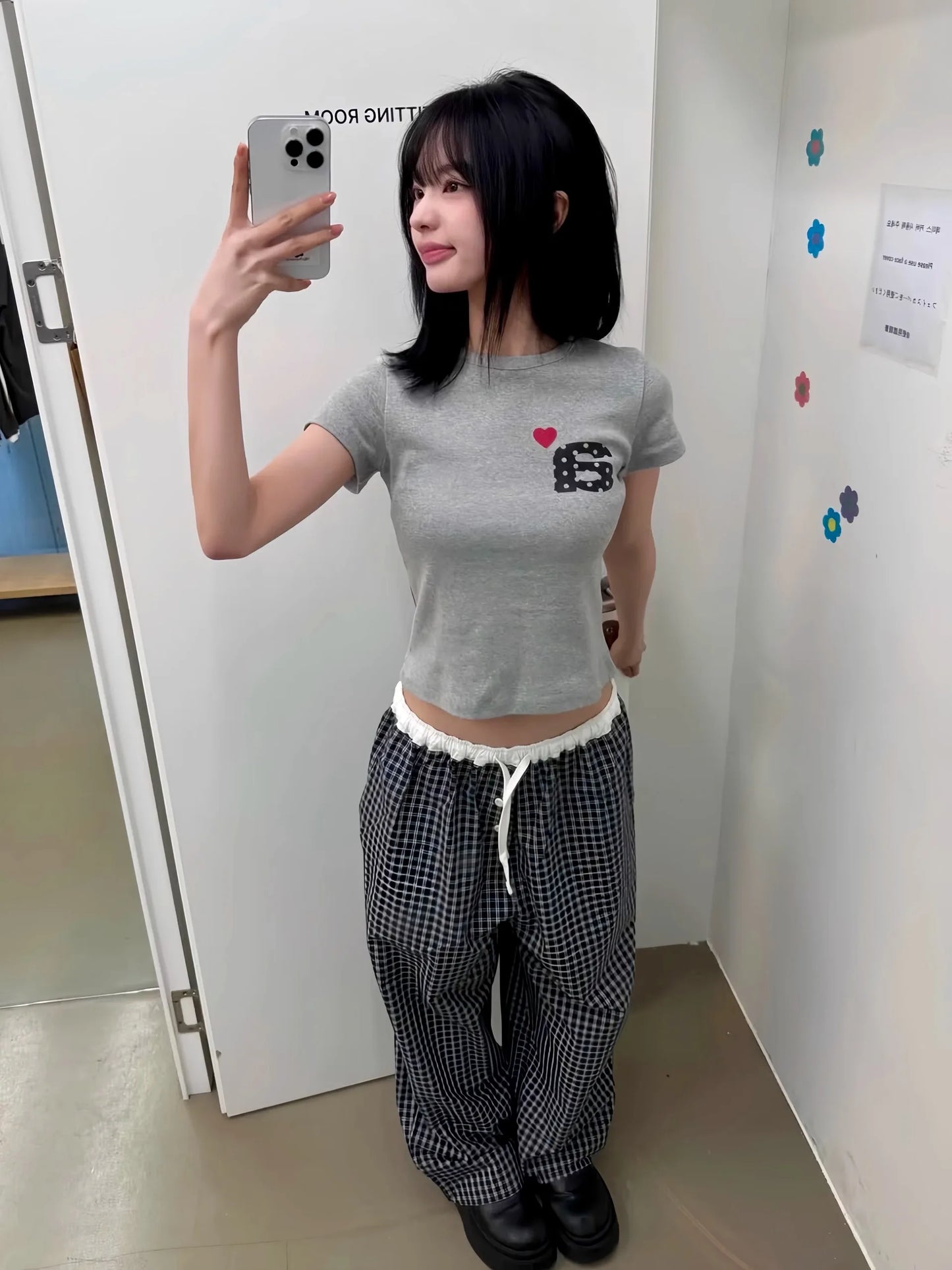 Round Neck Print t-shirt
