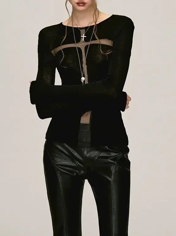 See Through Cross Tops - PWM