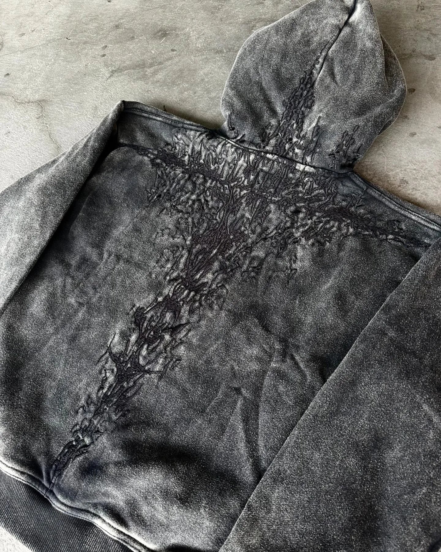 Embroidery Oversized Hoodie - PWM