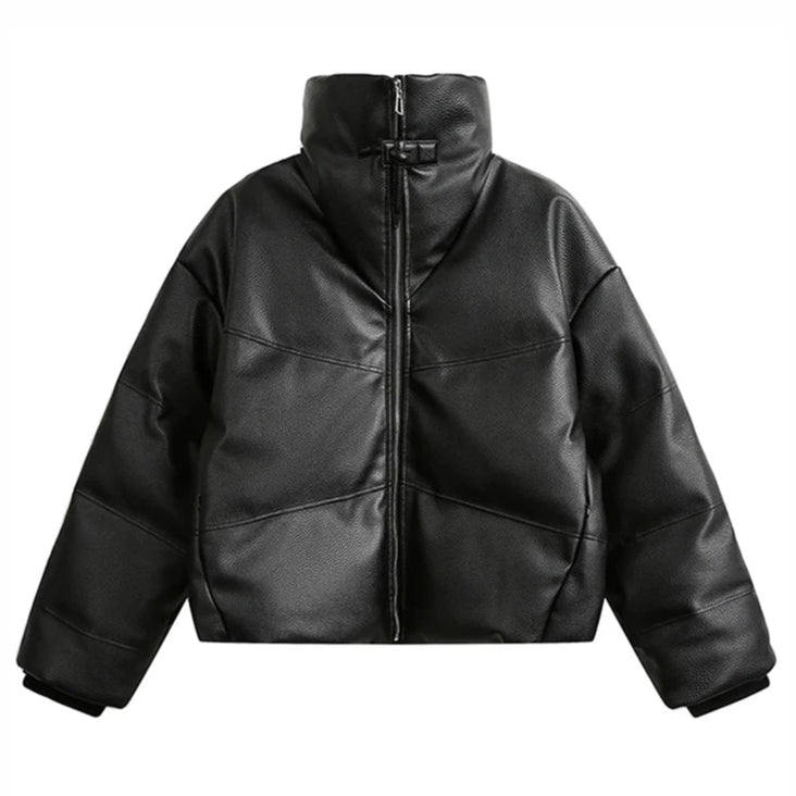 Leather Padded Jacket - PWM