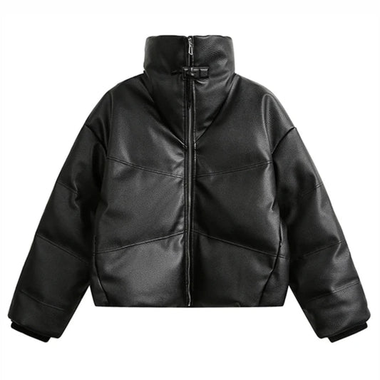 Leather Padded Jacket - PWM