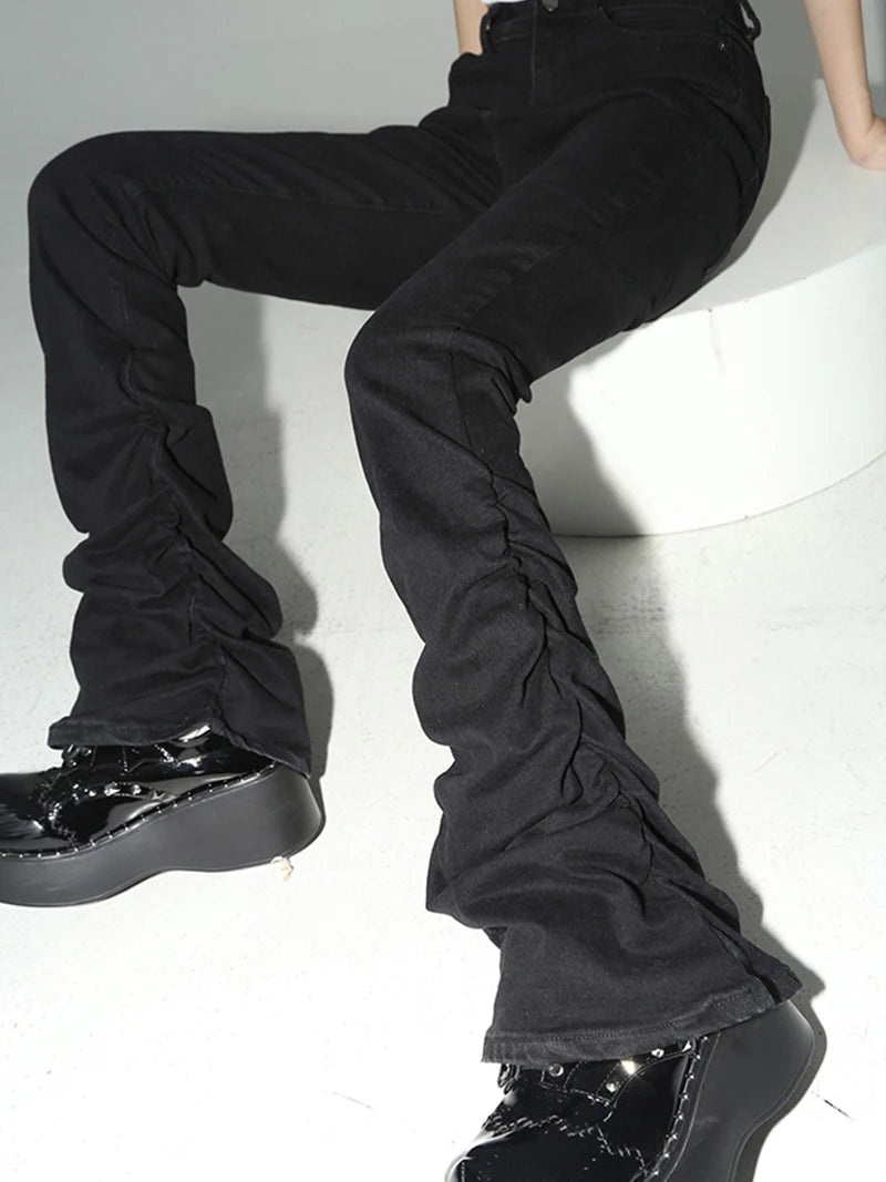 Ruched Flare Pants - PWM
