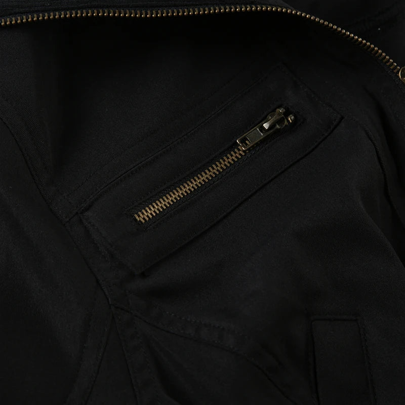Turtleneck Full Sleeve Cropped Jacket - PWM