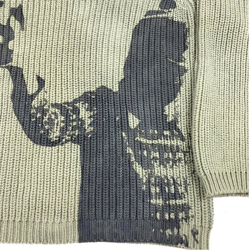 Turtleneck Knit Sweater