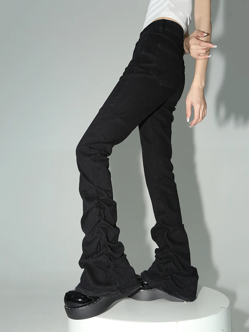 Ruched Flare Pants - PWM