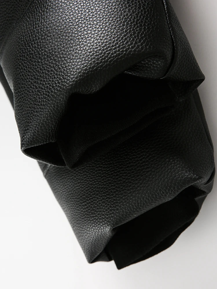 Leather Padded Jacket - PWM