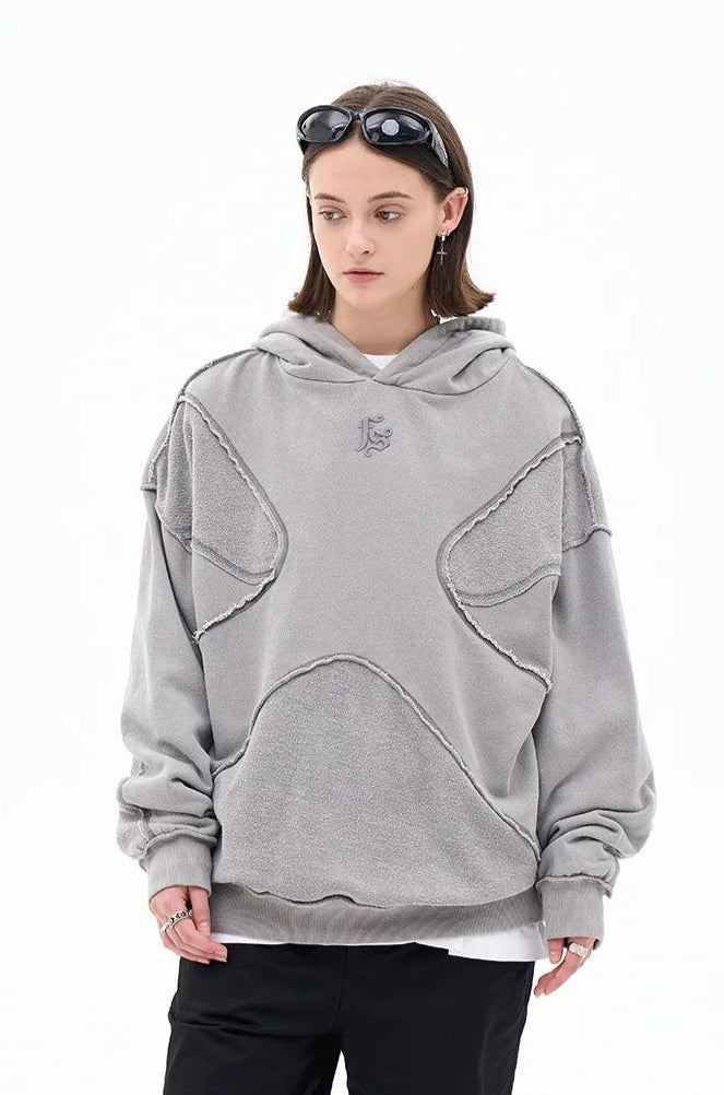 Reverse process solid hoodie - PWM