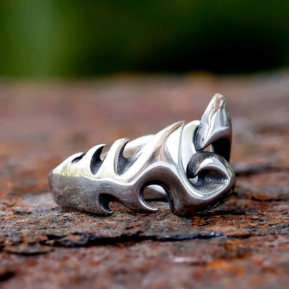 Flame motif Ring - PWM