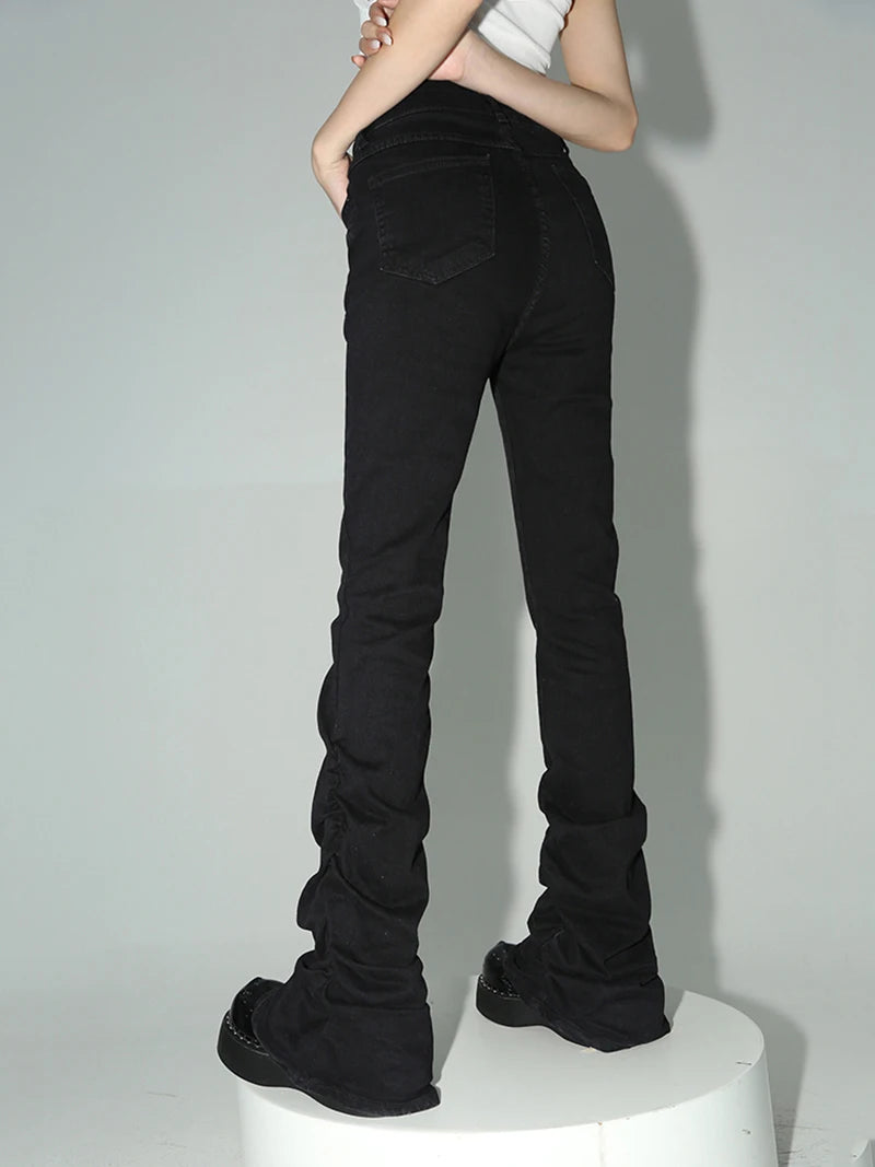 Ruched Flare Pants - PWM