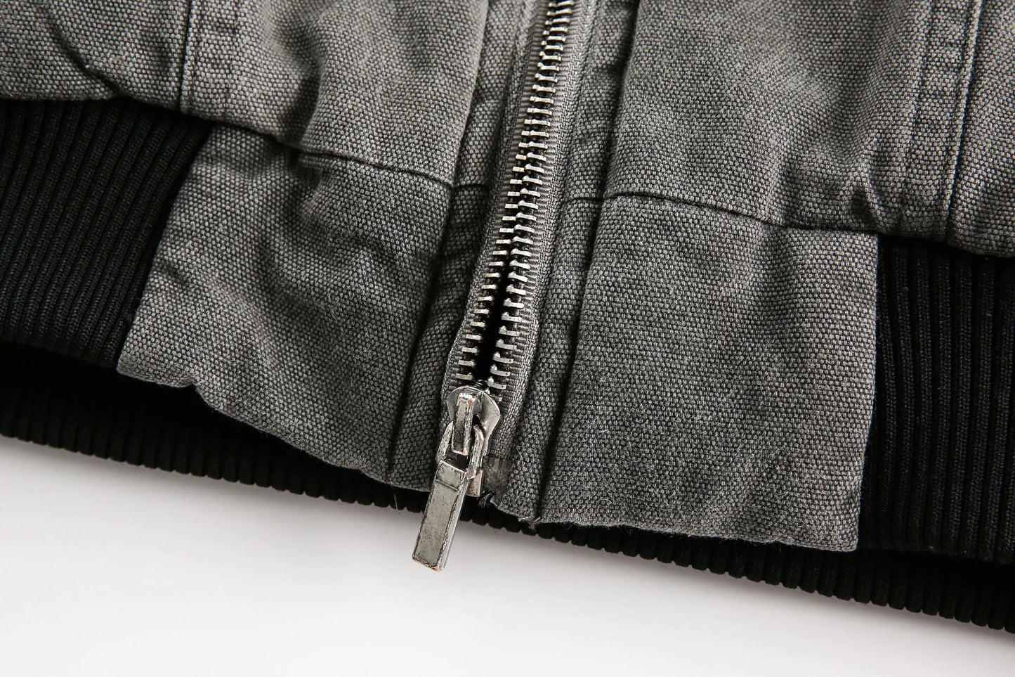 Denim Padded Hooded Jacket - PWM