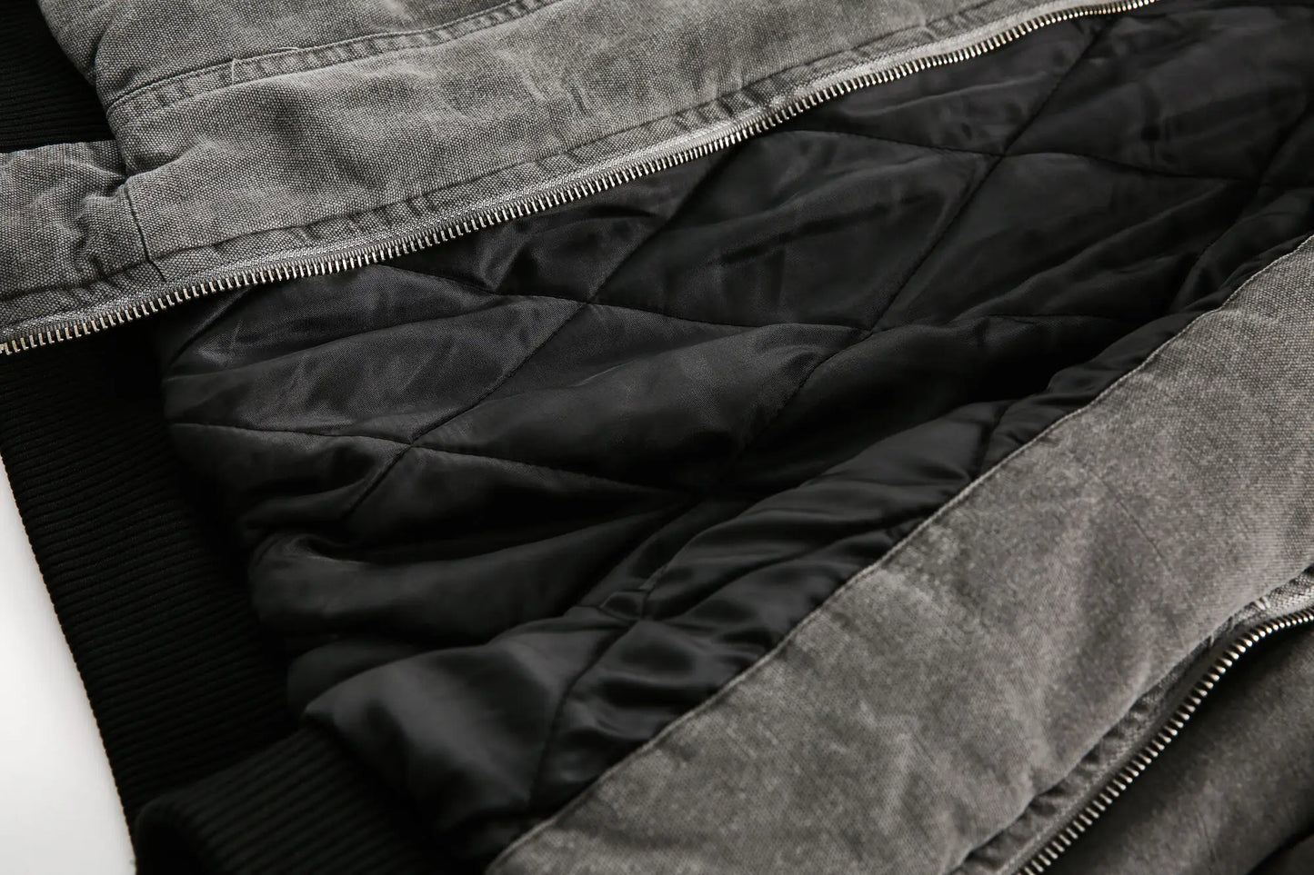 Denim Padded Hooded Jacket - PWM