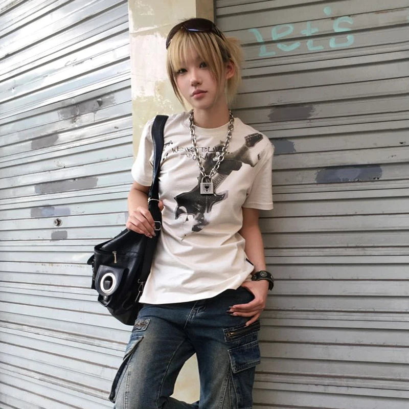 2000s Graphic Print T-shirt