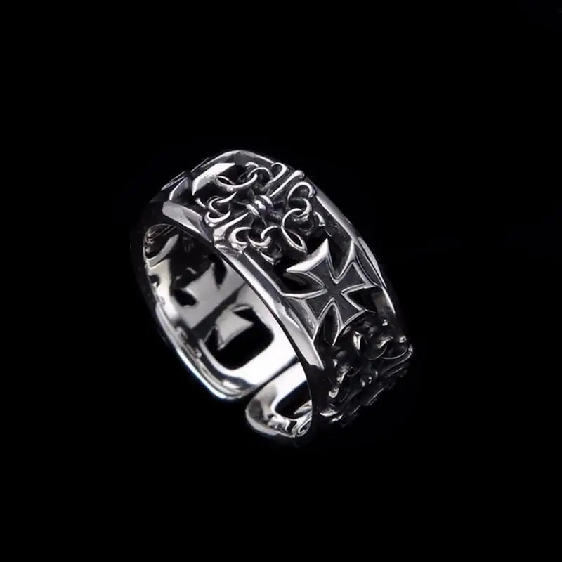Cross Niche Opening Ring