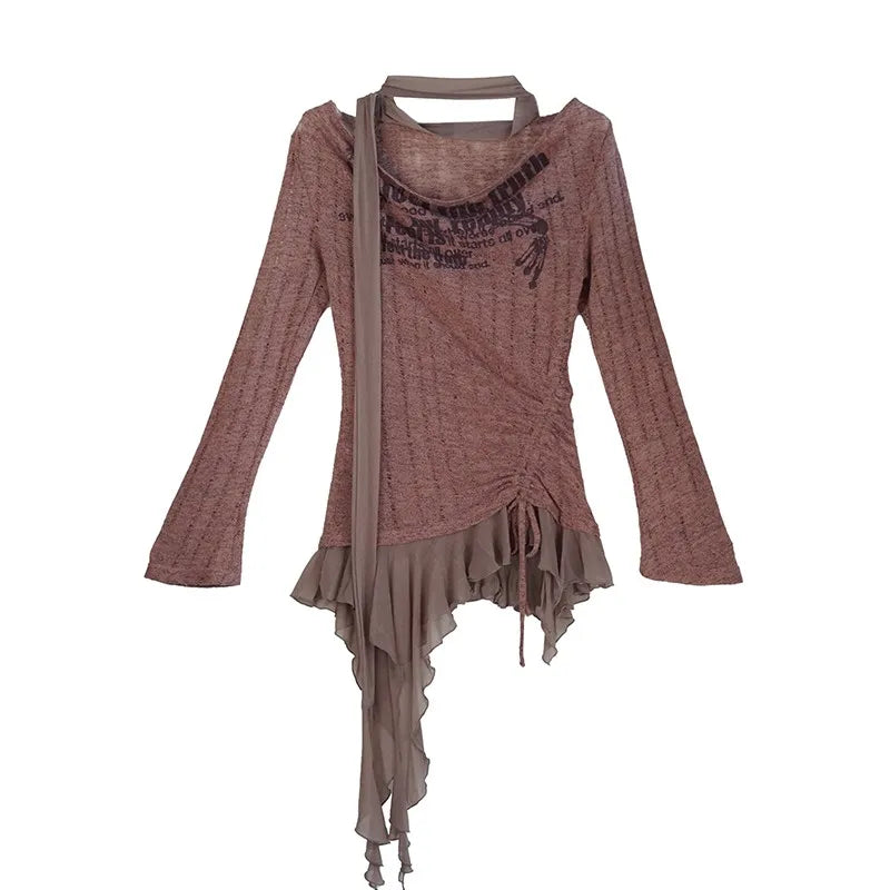 Irregular Patchwork Knitwear - PWM