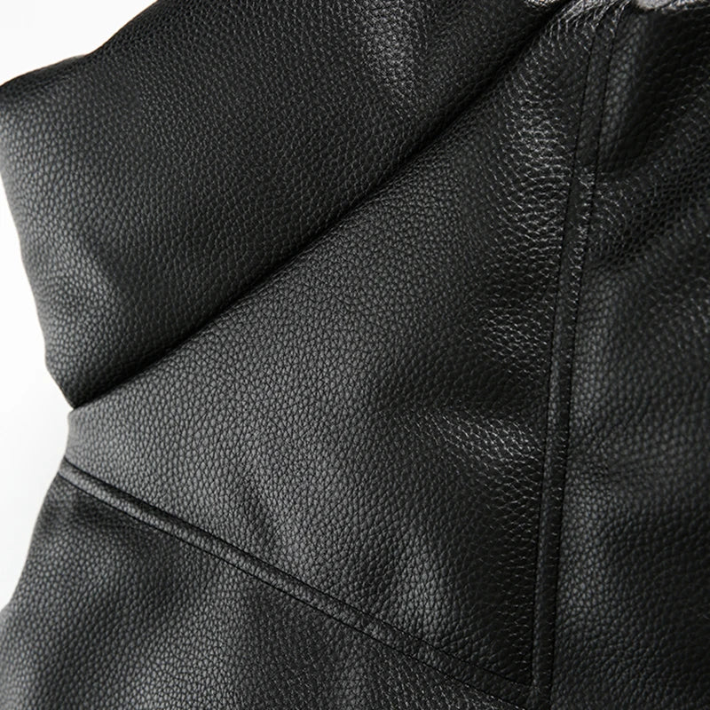Leather Padded Jacket - PWM