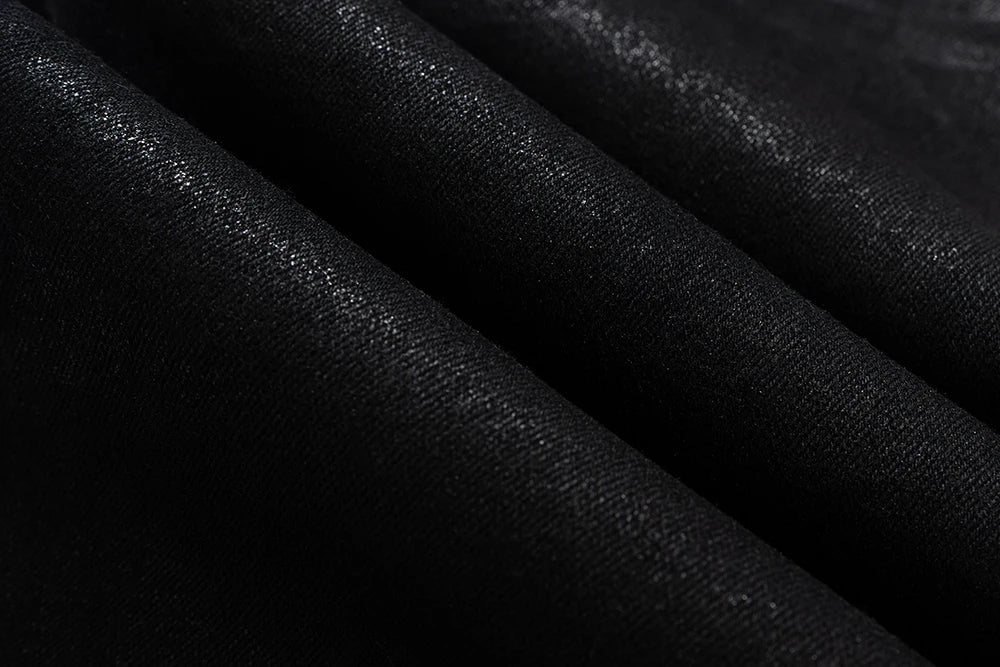 Glue Coated Boot cut Flared Pants - PWM