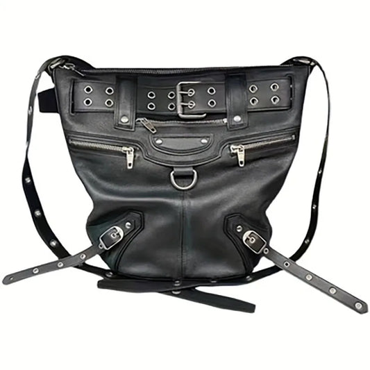 Rivet Large Capacity Crossbody Bag - PWM