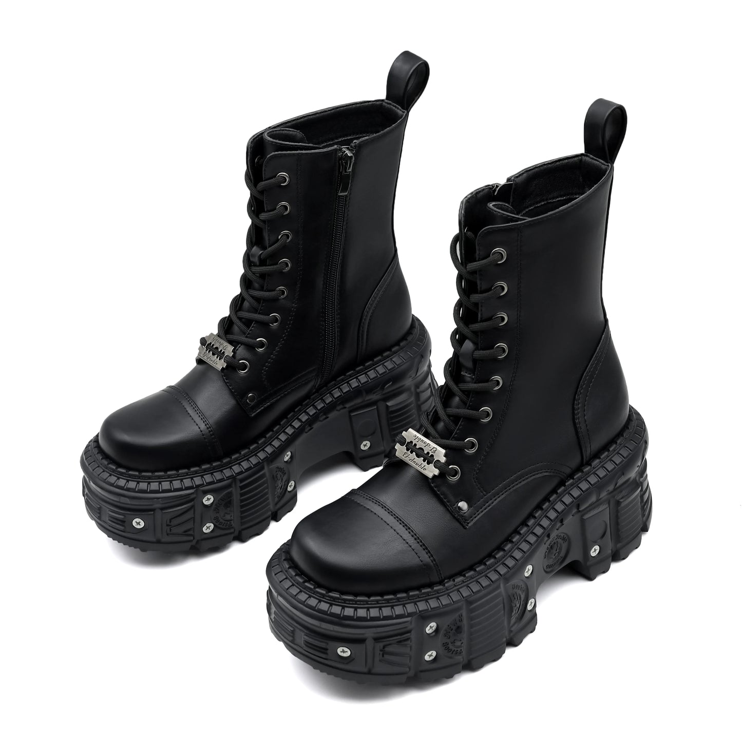 Metal Decor Short Boots - PWM