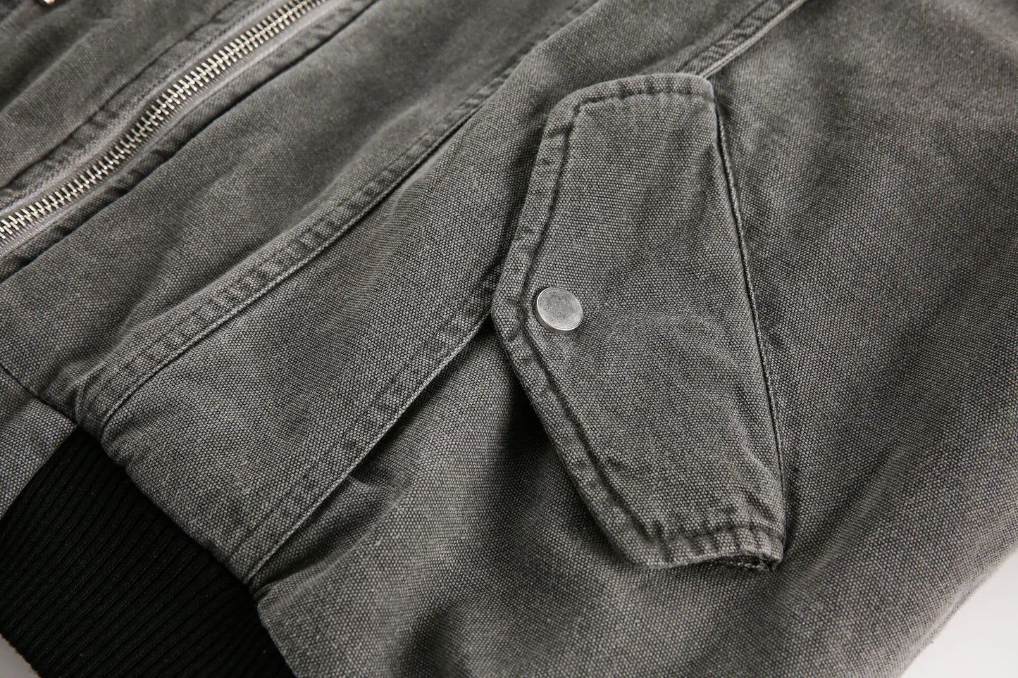 Denim Padded Hooded Jacket - PWM