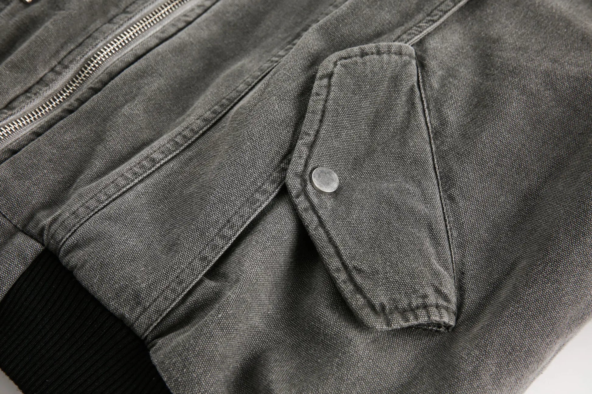 Denim Padded Hooded Jacket - PWM