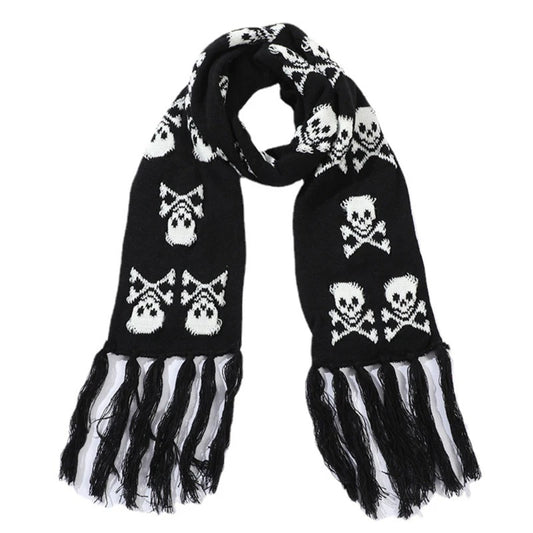 Skull Pattern Scarf - PWM