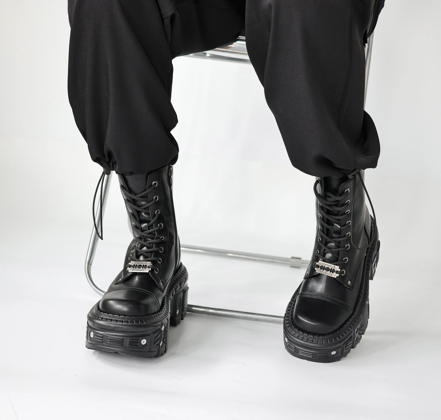 Metal Decor Short Boots - PWM