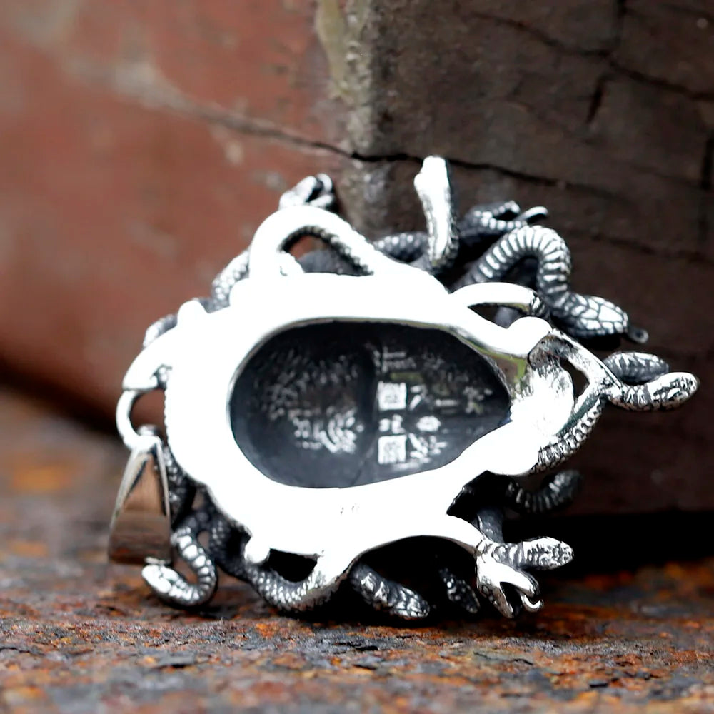 Medusa Pendant Necklace