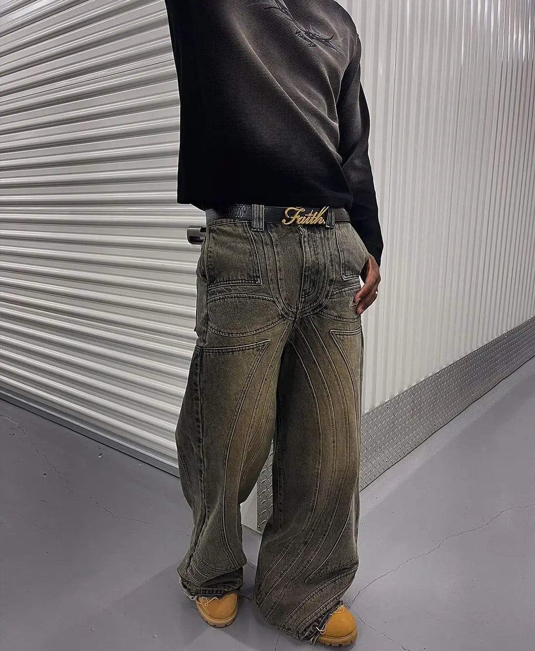 Distressed Baggy Jeans - PWM