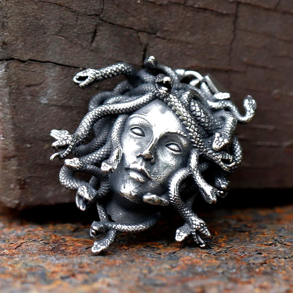 Medusa Pendant Necklace