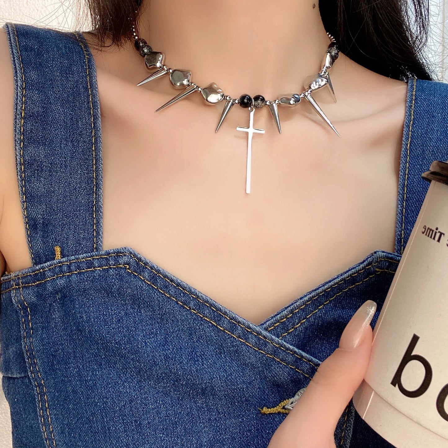 Spike Rivet Necklace - PWM