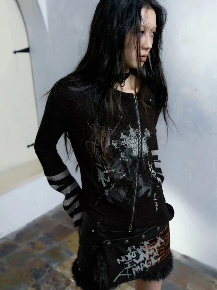 Patchwork Zipper Tee - PWM