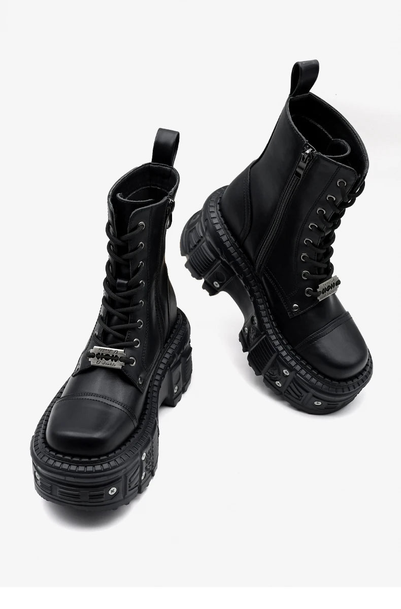 Metal Decor Short Boots - PWM