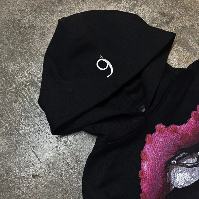 Pierced Lip Hoodie