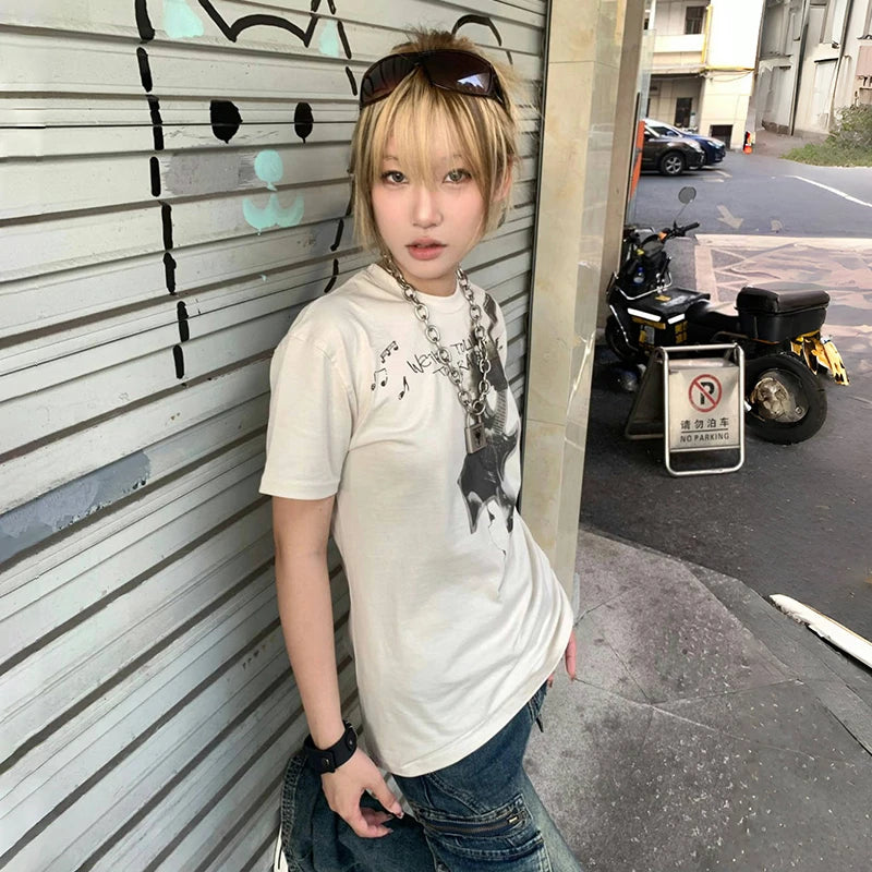2000s Graphic Print T-shirt