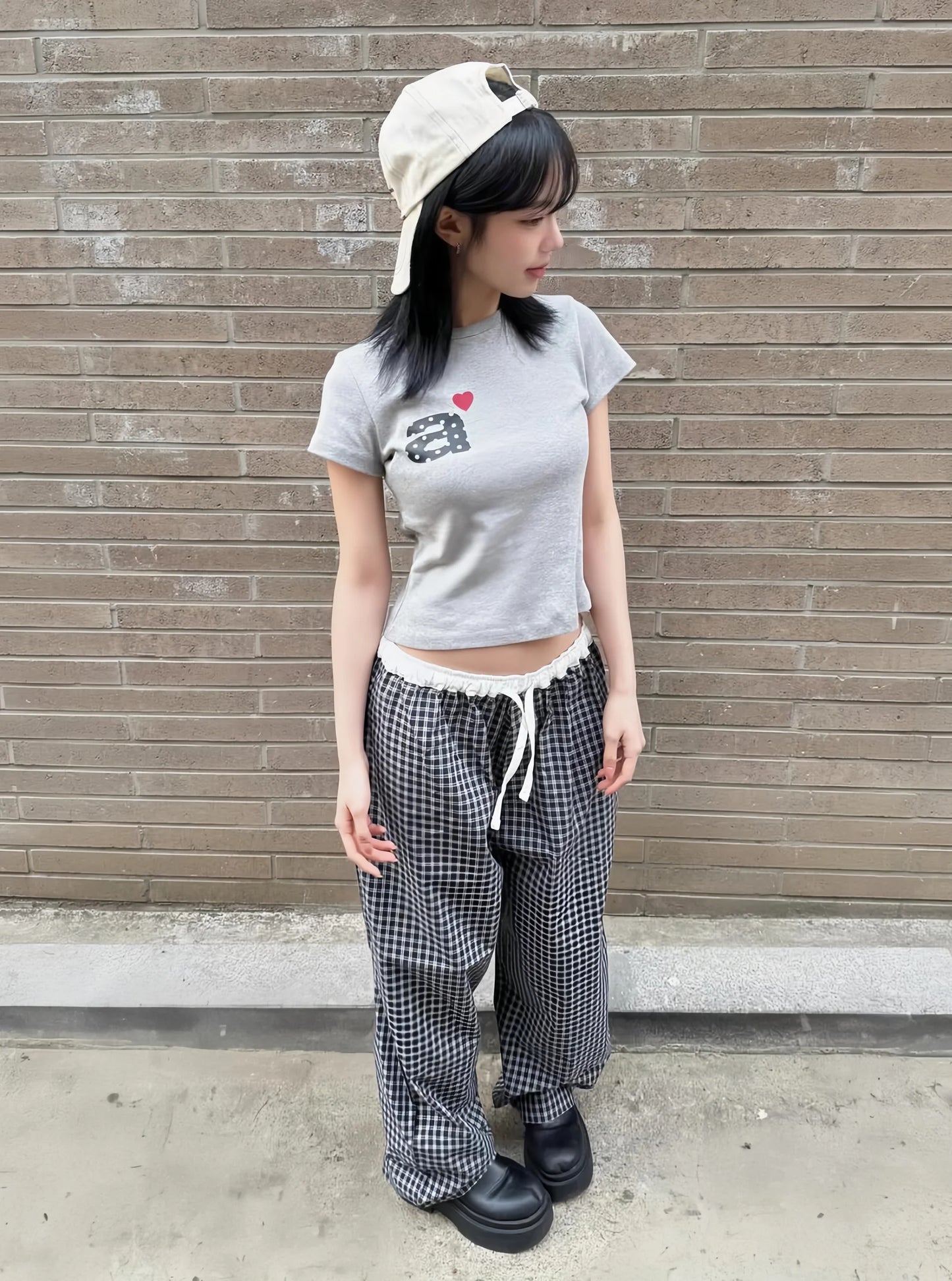 Round Neck Print t-shirt